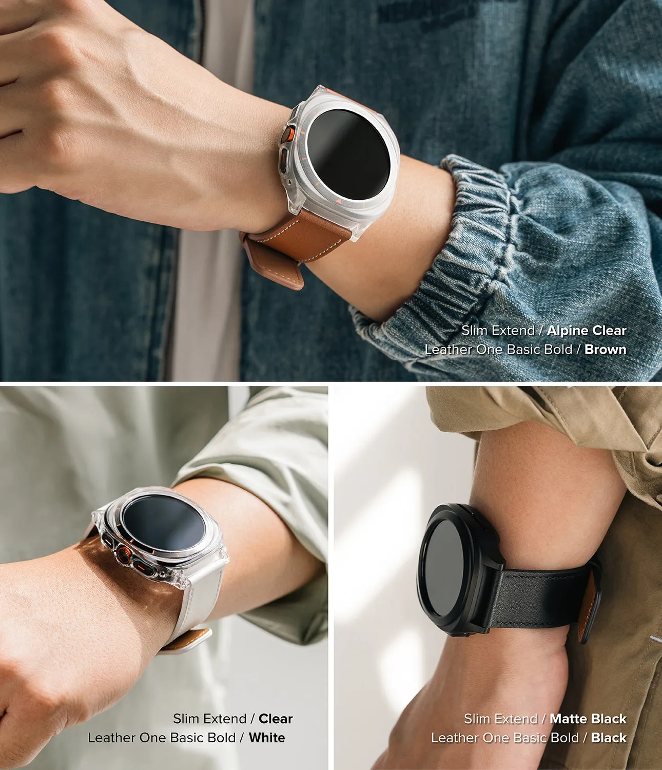 Watch Lug 24mm | Leather One Basic Bold