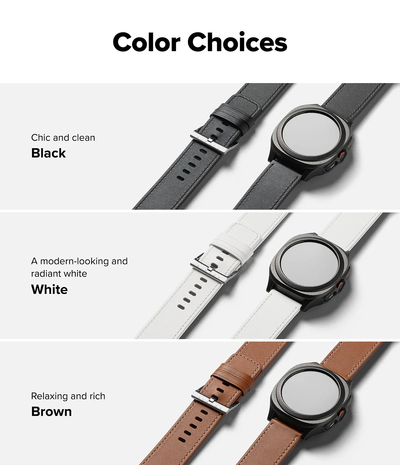 Watch Lug 24mm | Leather One Basic Bold