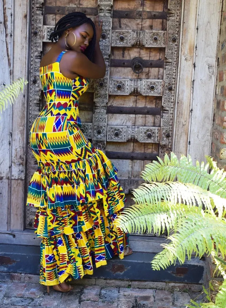 Wholesale African Print Dress Jamila | Box of 10 Ankara Dresses