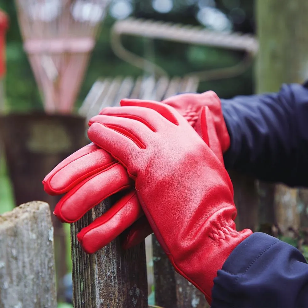 Women’s Stretch Leather Gloves